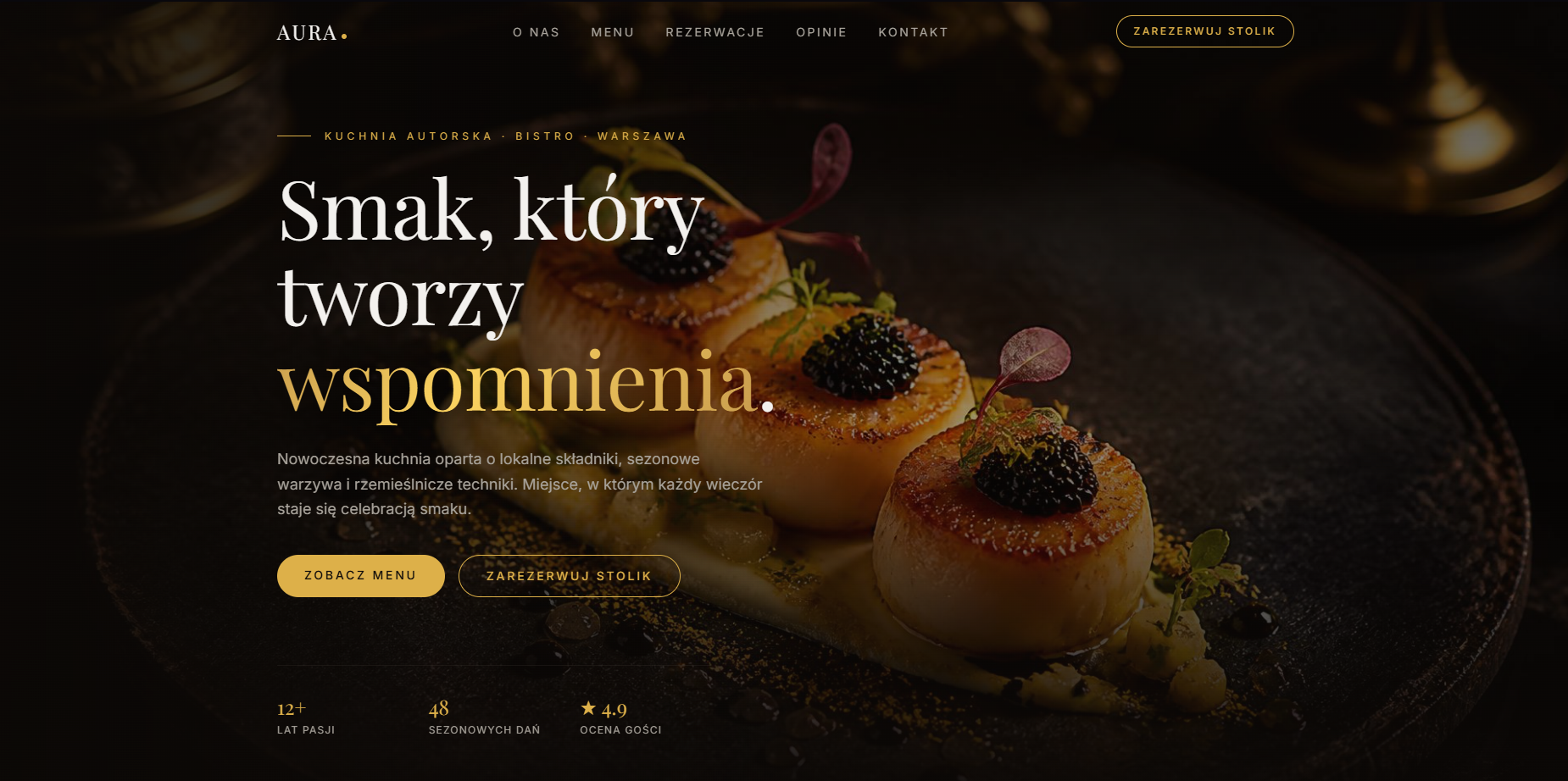AURA — Kuchnia Autorska & Bistro